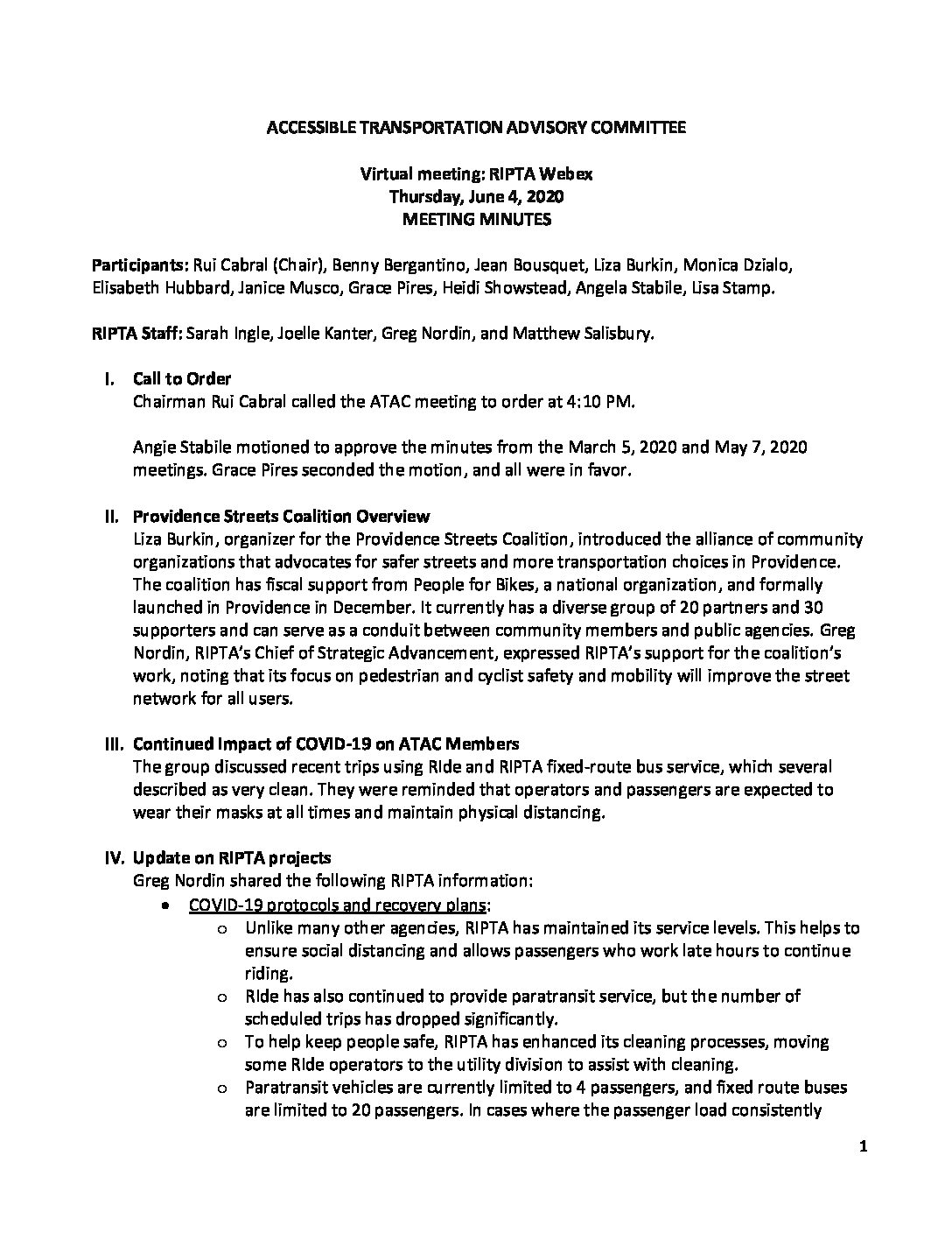 minutes approved as corrected minutes approved as corrected